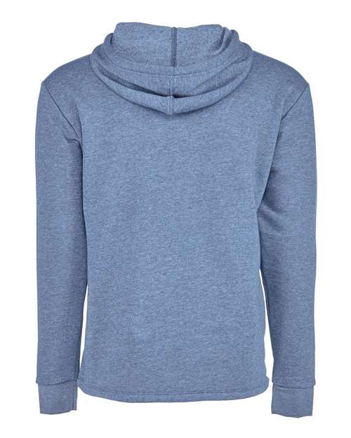 Next Level 9300 - Unisex Malibu Welt Pocket Hoodie Sweatshirt - Heather Bay Blue