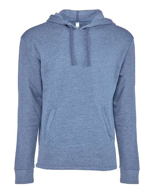 Next Level 9300 - Unisex Malibu Welt Pocket Hoodie Sweatshirt - Heather Bay Blue
