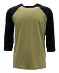 Next Level 6251 - Unisex CVC Three-Quarter Sleeve Raglan T-Shirt