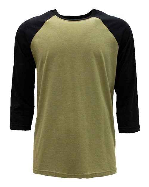 Next Level 6251 - Unisex CVC Three-Quarter Sleeve Raglan T-Shirt