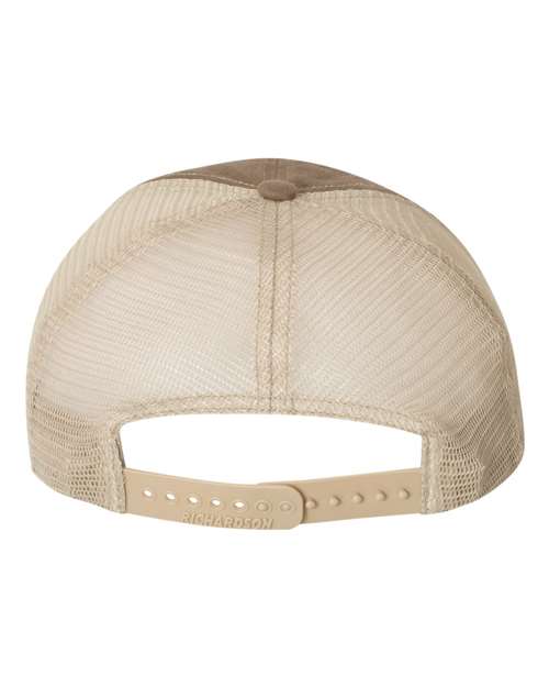 Richardson 111 - Garment-Washed Trucker Cap Richardson