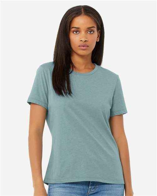 BELLA + CANVAS 6400CVC - Women’s Relaxed Fit Heather CVC Tee