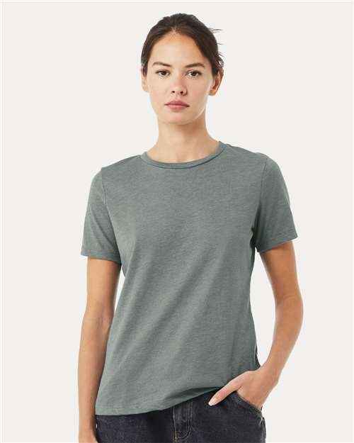 BELLA + CANVAS 6400CVC - Women’s Relaxed Fit Heather CVC Tee