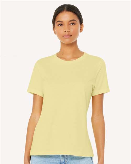 BELLA + CANVAS 6400CVC - Women’s Relaxed Fit Heather CVC Tee BELLA + CANVAS