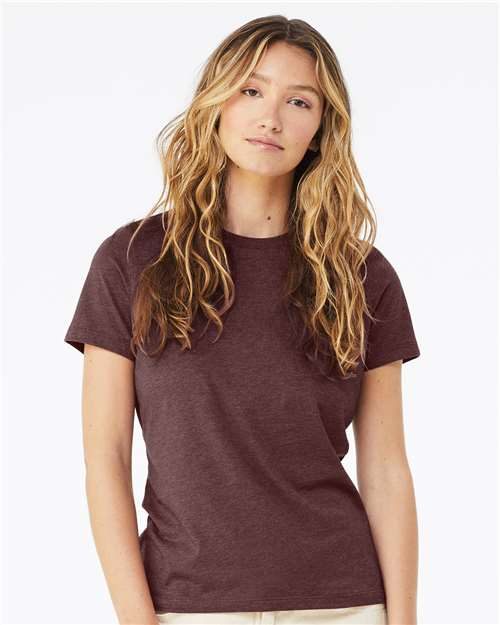 BELLA + CANVAS 6400CVC - Women’s Relaxed Fit Heather CVC Tee BELLA + CANVAS