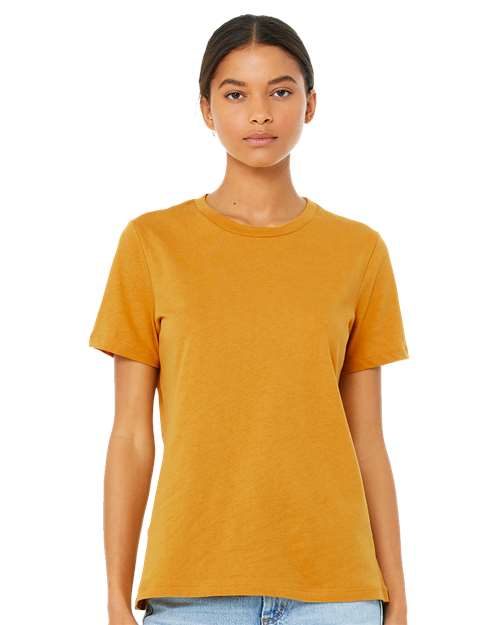 BELLA + CANVAS 6400CVC - Women’s Relaxed Fit Heather CVC Tee BELLA + CANVAS