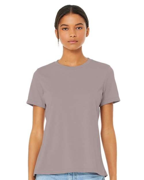 BELLA + CANVAS 6400CVC - Women’s Relaxed Fit Heather CVC Tee BELLA + CANVAS