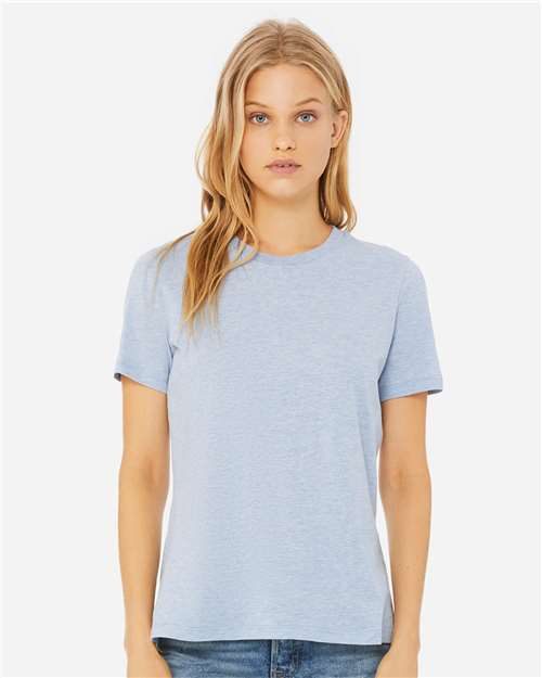 BELLA + CANVAS 6400CVC - Women’s Relaxed Fit Heather CVC Tee BELLA + CANVAS