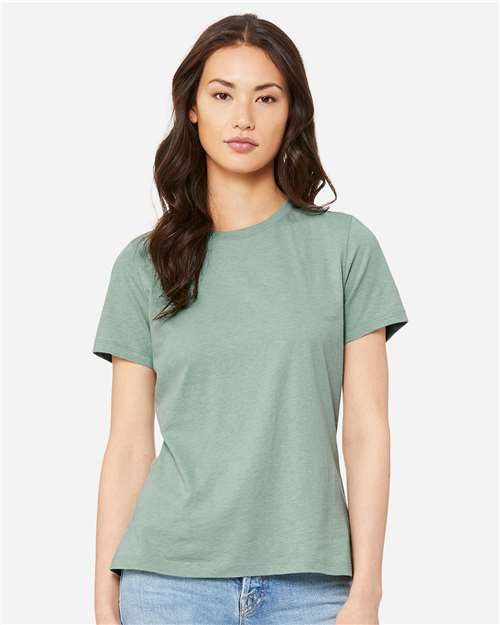BELLA + CANVAS 6400CVC - Women’s Relaxed Fit Heather CVC Tee BELLA + CANVAS