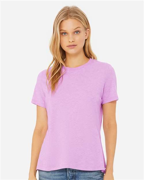 BELLA + CANVAS 6400CVC - Women’s Relaxed Fit Heather CVC Tee BELLA + CANVAS
