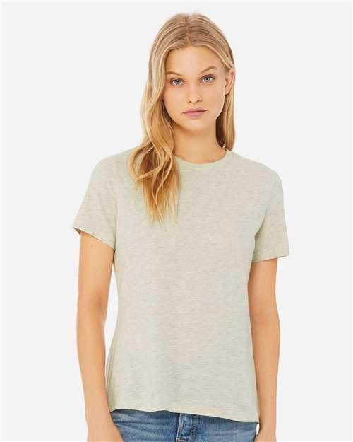 BELLA + CANVAS 6400CVC - Women’s Relaxed Fit Heather CVC Tee BELLA + CANVAS