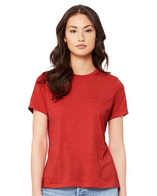 BELLA + CANVAS 6400CVC - Women’s Relaxed Fit Heather CVC Tee BELLA + CANVAS