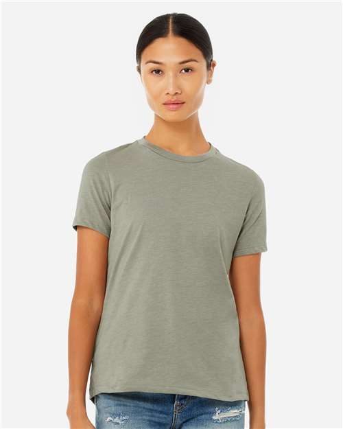 BELLA + CANVAS 6400CVC - Women’s Relaxed Fit Heather CVC Tee BELLA + CANVAS