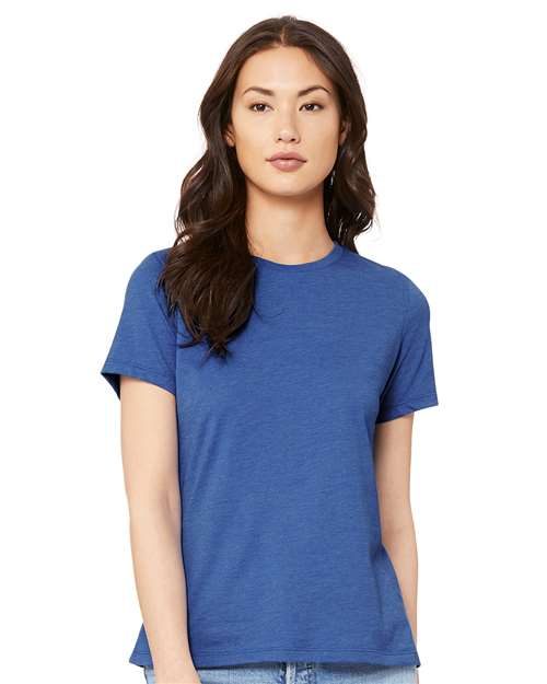 BELLA + CANVAS 6400CVC - Women’s Relaxed Fit Heather CVC Tee BELLA + CANVAS