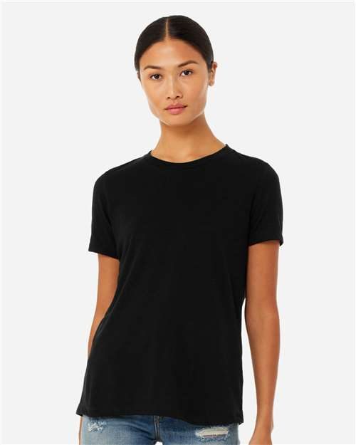 BELLA + CANVAS 6400CVC - Women’s Relaxed Fit Heather CVC Tee BELLA + CANVAS