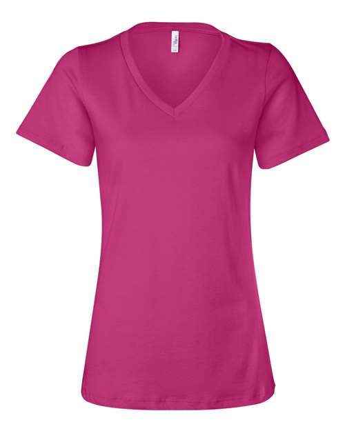BELLA + CANVAS 6405 - Women’s Relaxed Jersey V-Neck Tee