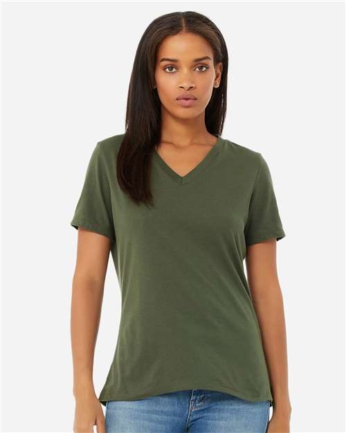 BELLA + CANVAS 6405 - Women’s Relaxed Jersey V-Neck Tee BELLA + CANVAS