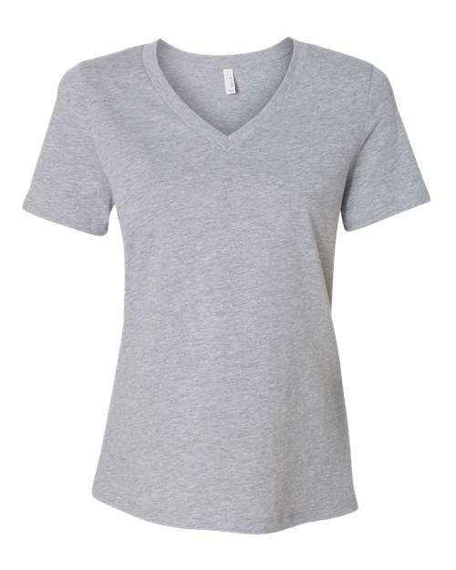 BELLA + CANVAS 6405CVC - Women's Relaxed Heather CVC V-Neck Tee