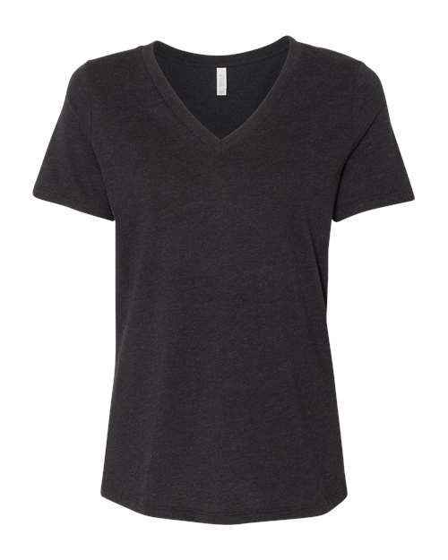 BELLA + CANVAS 6405CVC - Women's Relaxed Heather CVC V-Neck Tee