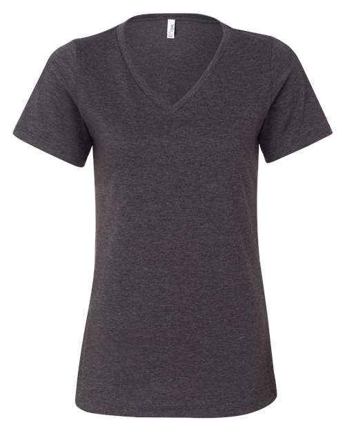 BELLA + CANVAS 6405CVC - Women's Relaxed Heather CVC V-Neck Tee