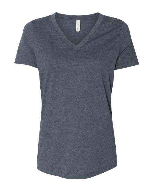 BELLA + CANVAS 6405CVC - Women's Relaxed Heather CVC V-Neck Tee