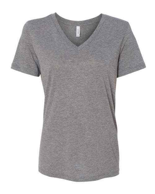 BELLA + CANVAS 6415 - Women's Relaxed Triblend V-Neck Tee