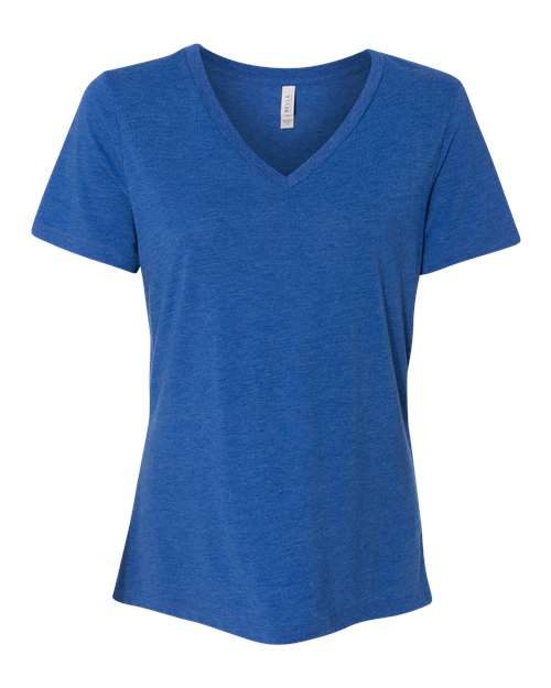 BELLA + CANVAS 6415 - Women's Relaxed Triblend V-Neck Tee BELLA + CANVAS