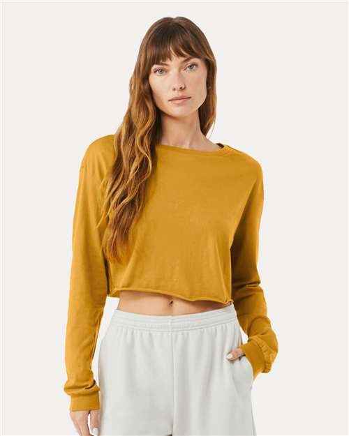 BELLA + CANVAS 6501 - Women's FWD Fashion Crop Long Sleeve Tee