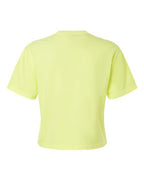 Comfort Colors 3023CL - Women's Garment-Dyed Heavyweight Boxy T-Shirt - Neon Lemon