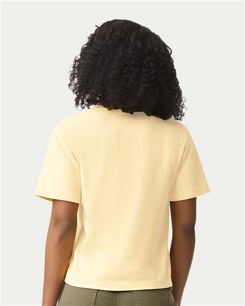 Comfort Colors 3023CL - Women's Garment-Dyed Heavyweight Boxy T-Shirt - Butter