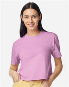 Comfort Colors 3023CL - Women's Garment-Dyed Heavyweight Boxy T-Shirt - Rose Quartz