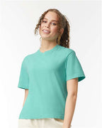 Comfort Colors 3023CL - Women's Garment-Dyed Heavyweight Boxy T-Shirt - Chalky Mint
