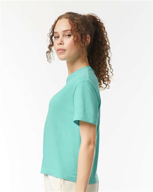 Comfort Colors 3023CL - Women's Garment-Dyed Heavyweight Boxy T-Shirt - Chalky Mint