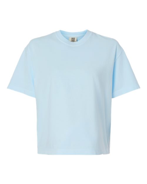 Comfort Colors 3023CL - Women's Garment-Dyed Heavyweight Boxy T-Shirt - Chambray