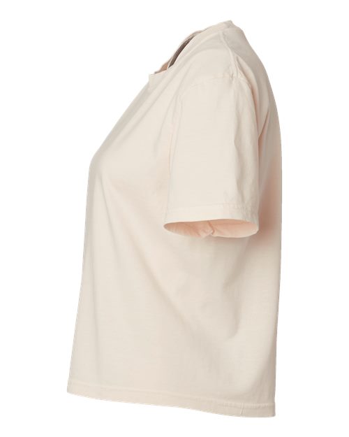 Comfort Colors 3023CL - Women's Garment-Dyed Heavyweight Boxy T-Shirt - Ivory