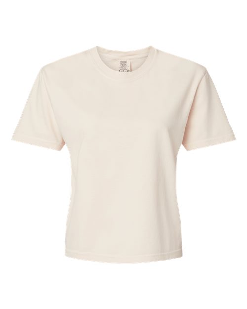 Comfort Colors 3023CL - Women's Garment-Dyed Heavyweight Boxy T-Shirt - Ivory