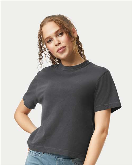 Comfort Colors 3023CL - Women's Garment-Dyed Heavyweight Boxy T-Shirt - Pepper