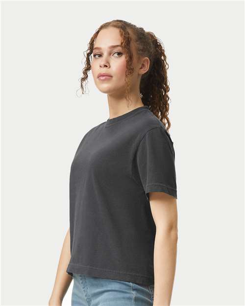 Comfort Colors 3023CL - Women's Garment-Dyed Heavyweight Boxy T-Shirt - Pepper