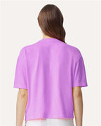 Comfort Colors 3023CL - Women's Garment-Dyed Heavyweight Boxy T-Shirt - Neon Violet
