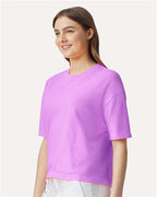 Comfort Colors 3023CL - Women's Garment-Dyed Heavyweight Boxy T-Shirt - Neon Violet