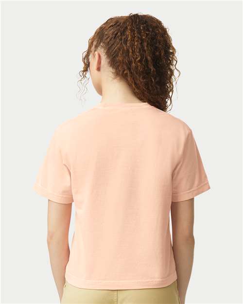 Comfort Colors 3023CL - Women's Garment-Dyed Heavyweight Boxy T-Shirt - Peachy
