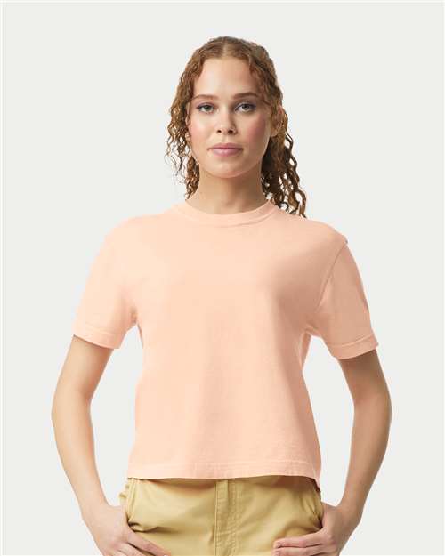 Comfort Colors 3023CL - Women's Garment-Dyed Heavyweight Boxy T-Shirt - Peachy