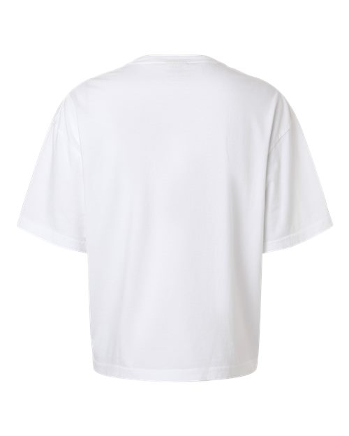Comfort Colors 3023CL - Women's Garment-Dyed Heavyweight Boxy T-Shirt - White