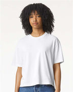 Comfort Colors 3023CL - Women's Garment-Dyed Heavyweight Boxy T-Shirt - White