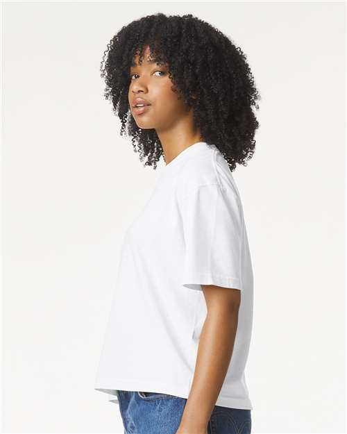 Comfort Colors 3023CL - Women's Garment-Dyed Heavyweight Boxy T-Shirt - White