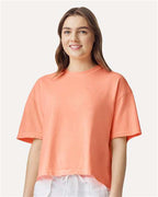Comfort Colors 3023CL - Women's Garment-Dyed Heavyweight Boxy T-Shirt - Neon Cantaloupe
