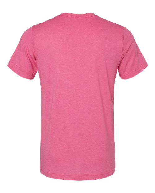 BELLA + CANVAS 3413 - Triblend Tee - Charity Pink Triblend