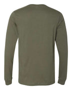BELLA + CANVAS 3501 - Unisex Jersey Long Sleeve Tee - Military Green