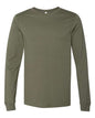 BELLA + CANVAS 3501 - Unisex Jersey Long Sleeve Tee - Military Green