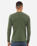 BELLA + CANVAS 3501 - Unisex Jersey Long Sleeve Tee - Military Green